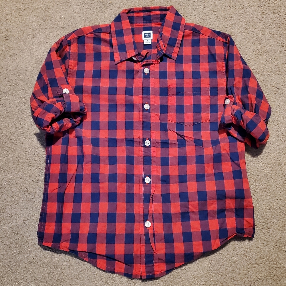 Janie & Jack poplin shirt size 5